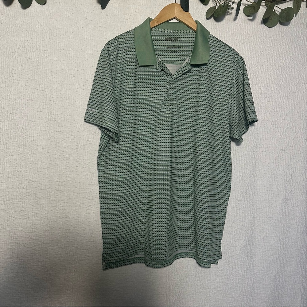 Bonobos Golf Green PalmTree Print Polo